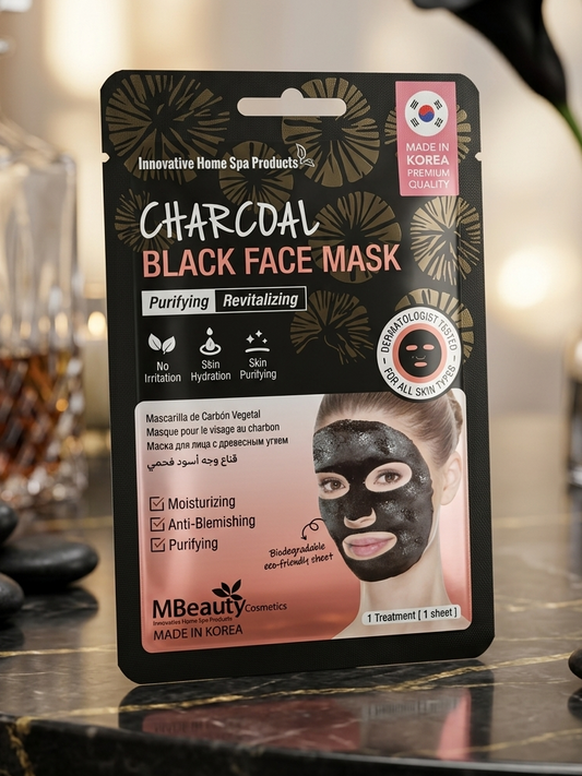 Face Mask | Charcoal | Made in Korea