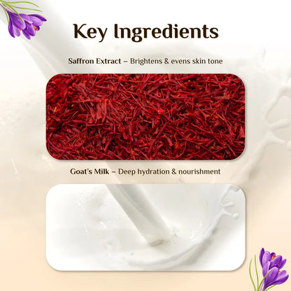 Saffron & Goat's Milk Facial Mask - 30ml