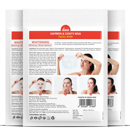 Saffron & Goat's Milk Facial Mask - 30ml