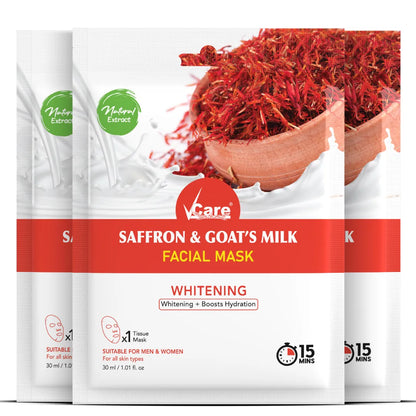 Saffron & Goat's Milk Facial Mask - 30ml